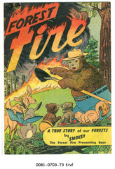 Forest Fire, The 1st Appearance of Smokey the Bear (1950, Commercial Comics)